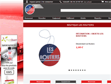 Tablet Screenshot of boutiquedelaroute.com